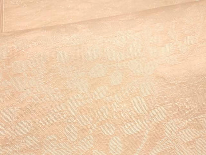 平和屋着物＊夏物 六通柄袋帯 草葉文 銀糸 正絹 逸品 DAAT1907cm