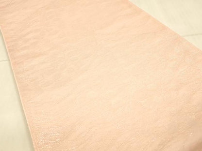 平和屋着物＊夏物 六通柄袋帯 草葉文 銀糸 正絹 逸品 DAAT1907cm