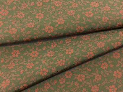 平和屋着物▽上質な小紋 単衣 花尽くし 正絹 逸品 BAAT9079yc