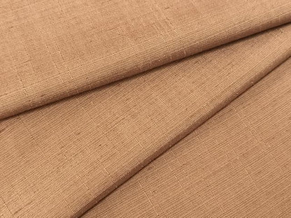 平和屋着物▽上質な紬 単衣 色無地 鴇浅葱色 正絹 逸品 BAAT9073yc