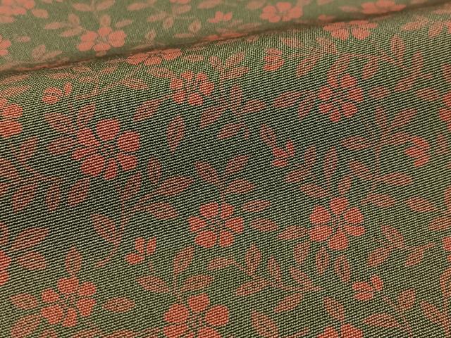 平和屋着物▽上質な小紋 単衣 花尽くし 正絹 逸品 BAAT9079yc
