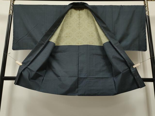 平和屋着物＃男性　本場大島紬　羽織　100亀甲　総詰め　三越扱い　正絹　逸品　未使用　CAAR9153id