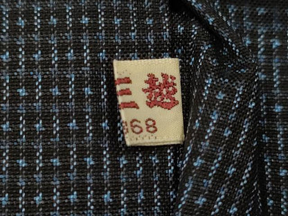 平和屋着物＃男性　本場大島紬　羽織　100亀甲　総詰め　三越扱い　正絹　逸品　未使用　CAAR9153id