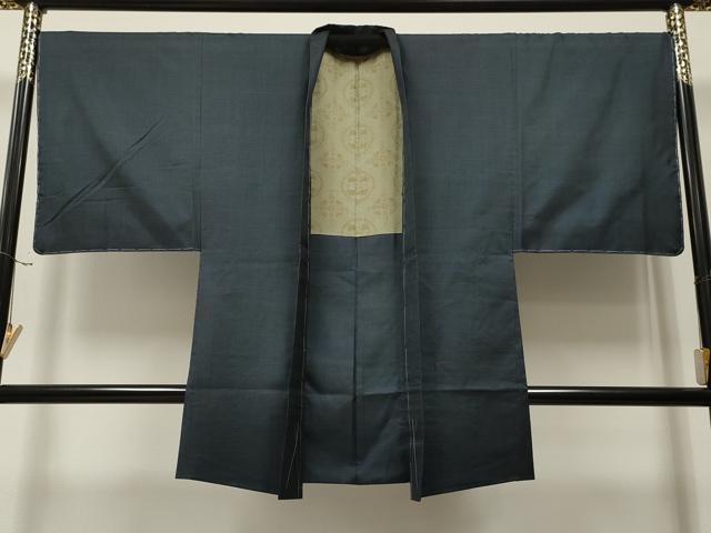 平和屋着物＃男性　本場大島紬　羽織　100亀甲　総詰め　三越扱い　正絹　逸品　未使用　CAAR9153id