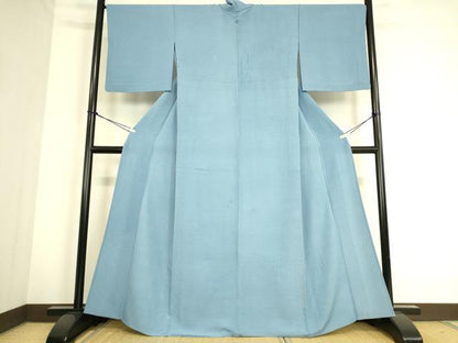 平和屋着物▽江戸小紋 単衣 角通し 正絹 逸品 DAAS0718az