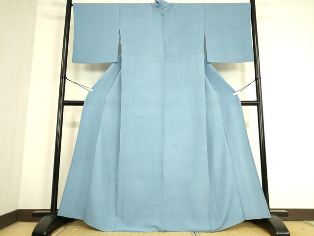平和屋着物▽江戸小紋 単衣 角通し 正絹 逸品 DAAS0718az