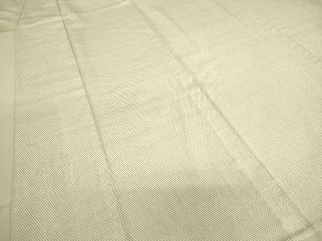 平和屋着物▽本塩沢　単衣　蚊絣　正絹　逸品　DAAS0738az