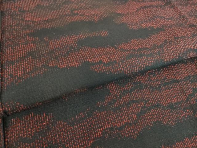 平和屋着物▽上質な紬 単衣 雲霞文 正絹 逸品 DAAS0744az
