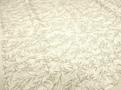 平和屋着物▽上質なお召 単衣 草葉文 ますいわ屋扱い 正絹 逸品 DAAS0762az