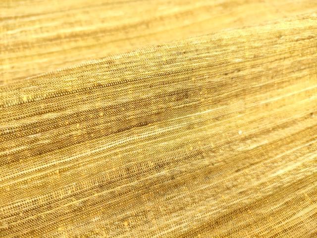 平和屋着物▽上質な紬　単衣　霞文　正絹　逸品　DAAS0757az