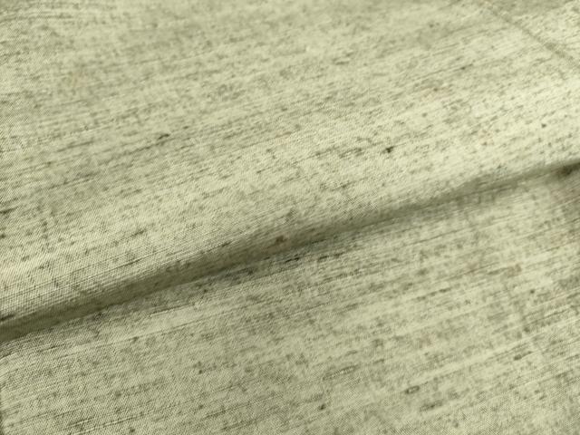 平和屋着物▽上質な紬　単衣　霞文　正絹　逸品　DAAS0767az