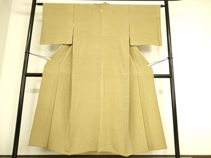 平和屋着物▽江戸小紋　単衣　鮫小紋柄　正絹　逸品　DAAS0792az