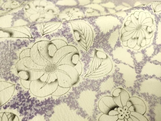 平和屋着物▽訪問着 単衣 辻が花 暈し染め 正絹 逸品 DAAS0796az