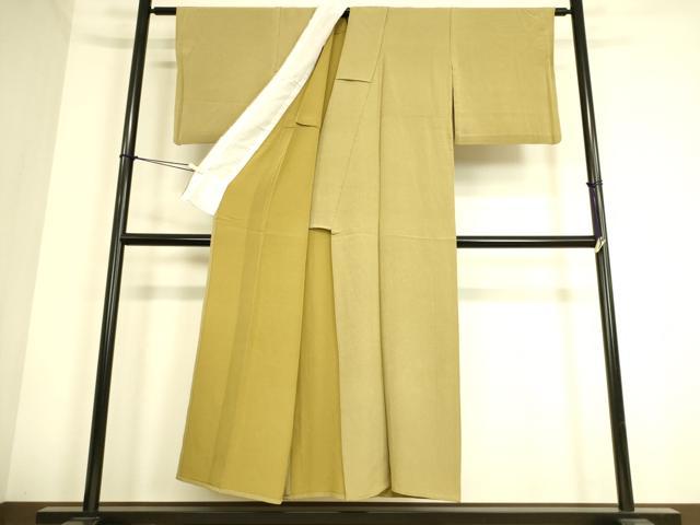 平和屋着物▽江戸小紋　単衣　鮫小紋柄　正絹　逸品　DAAS0792az
