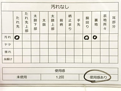 平和屋着物◎太鼓柄 京袋帯 作家物 手描き 草花文 正絹 逸品 BAAT4599wb