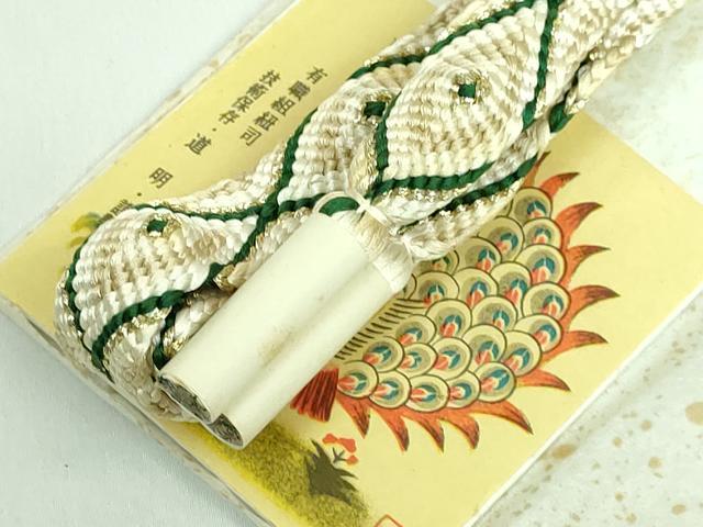 平和屋本店●極上 有職組紐道明 帯締め 唐組 金糸 宮内庁御用 国立博物館御用 東京芸術大学御用 逸品 未使用 DZAA10999kh5
