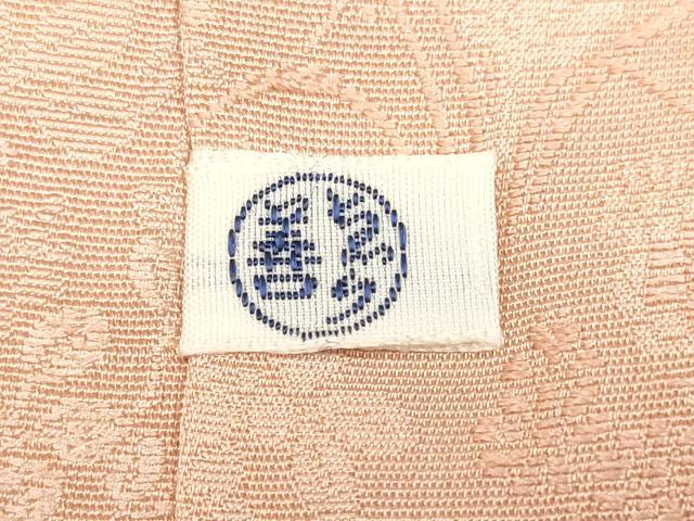 平和屋着物＃道行コート　草花地紋　虹色　ゑり善扱い　ロング丈　正絹　逸品　CAAT5631id