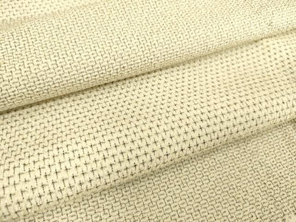 平和屋着物▽本塩沢 単衣 横段文 110亀甲 正絹 逸品 DAAS0943az