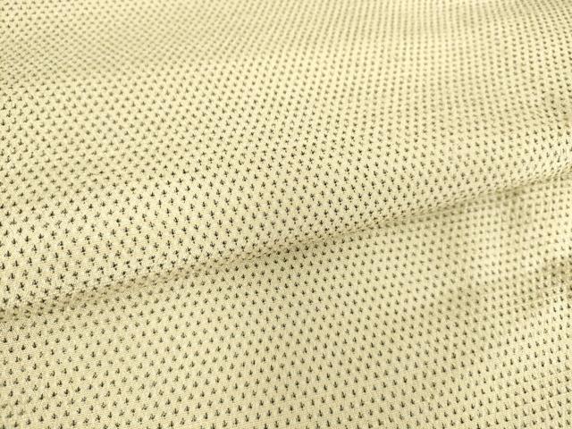 平和屋着物▽本塩沢 単衣 蚊絣 星野謹製 証紙付き 正絹 逸品 DAAS0955az