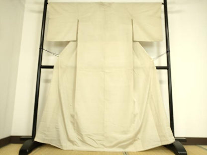 平和屋着物▽本塩沢 単衣 蚊絣 星野謹製 証紙付き 正絹 逸品 DAAS0955az