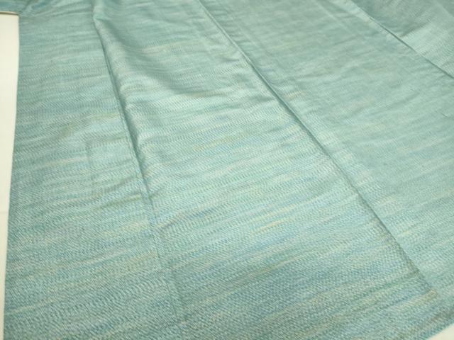 平和屋着物▽上質な紬 単衣 霞文 正絹 逸品 DAAS0994az