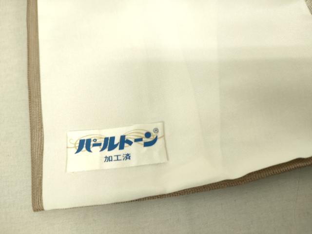 平和屋着物▽訪問着 無双 紗袷 紗×紗 色紙花文 正絹 逸品 DAAT9008az