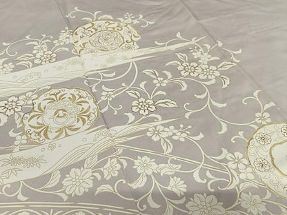 平和屋着物●訪問着 正倉院花唐草文 金彩 正絹 逸品 AAAW9077zg