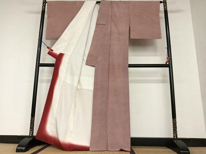 平和屋着物●保田茂 江戸小紋 角通し 反端付き 正絹 逸品 AAAW9092zg