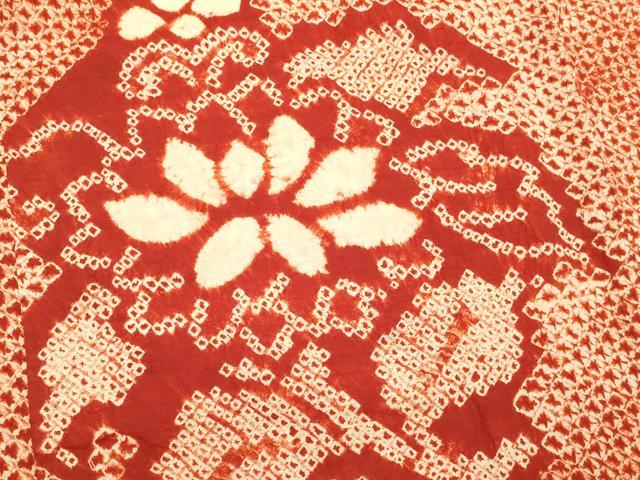 平和屋着物∞羽織 総絞り 舞花文 正絹 逸品 未使用 CAAT5692id