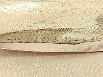 平和屋着物◎六通柄袋帯 プラチナ純銀箔二重織 京名所 正絹 逸品 BAAT5982yc