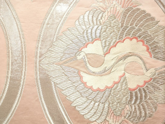 平和屋着物■袋帯 西陣 まとめて100点 鳳凰 向かい鶴 向かい蝶 更紗 花柄 宝相華 金銀糸 など 未使用品あり 全て正絹 se3327