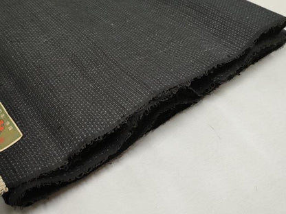 平和屋本店■　紬屋吉平　本場塩沢結城　反物　着尺　蚊絣　証紙・共箱付き　逸品　未使用　CYAA2672s5