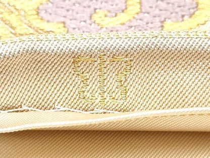 平和屋着物●西陣 川島織物 六通柄 本袋帯 菱花唐草文 金糸 正絹 逸品 CAAT8319hy
