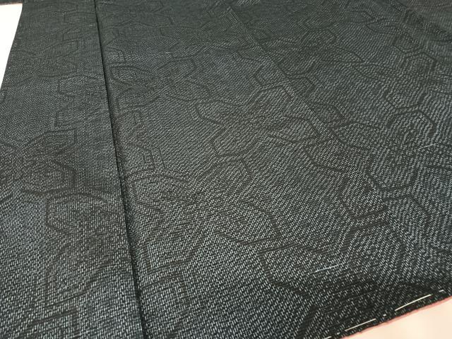 平和屋着物●上質な紬 花繋ぎ 正絹 逸品 未使用 AAAW4275np