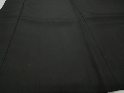 平和屋着物∞男性　長羽織　黒紋付き　正絹　逸品　CAAT5843id