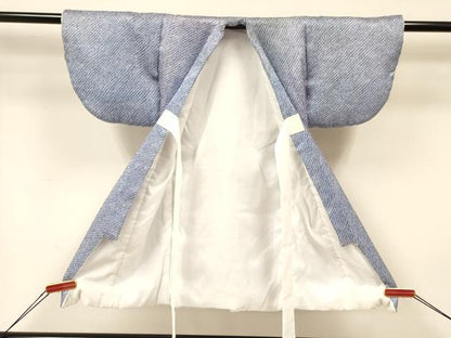 平和屋着物[]七五三　男の子　被布セット　駒刺繍　鳳凰　笹松文　洗える着物　DAAS9068ma