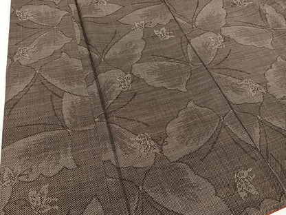 平和屋着物●本場大島紬 9マルキ 舞蝶文 正絹 逸品 BAAU0184gt