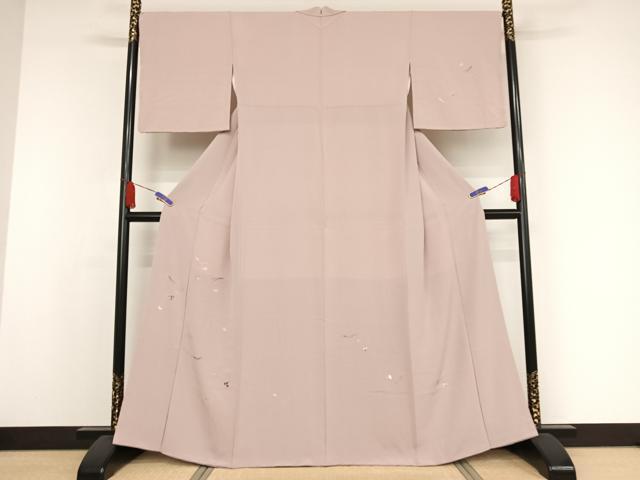 平和屋着物●総刺繍 訪問着 吹き寄せ文 金糸 正絹 逸品 AAAX0087np
