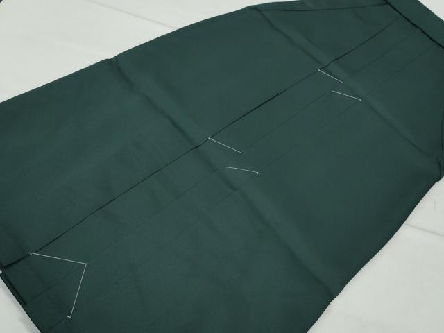平和屋着物●女性 行灯袴 総刺繍 花唐草文 高麗納戸色 卒業式 洗える着物 未使用 CAAU9813vf