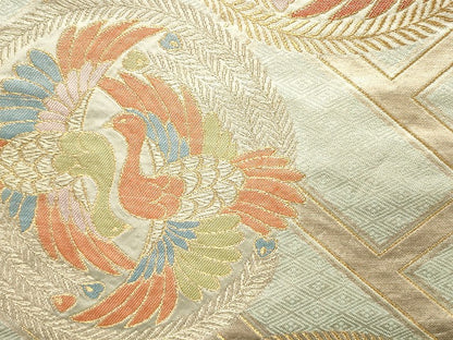 平和屋本店■袋帯 西陣 まとめて100点 向かい鳳凰 向かい鶴 向かい蝶 風景 更紗 花柄 宝相華 金銀糸 未使用品あり 全て正絹 se3403