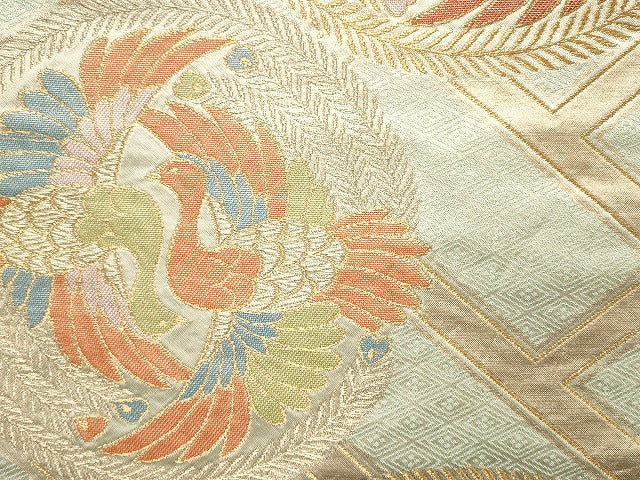 平和屋本店■袋帯 西陣 まとめて100点 向かい鳳凰 向かい鶴 向かい蝶 風景 更紗 花柄 宝相華 金銀糸 未使用品あり 全て正絹 se3403
