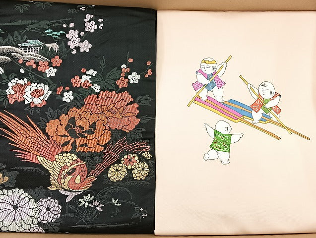 平和屋着物■名古屋帯 まとめて100点 鳳凰 尾長鳥 人物 蝶 風景 松竹梅 花柄 手描き 金彩 金糸 着用可能多数 未使用品あり 全て正絹 mmm841