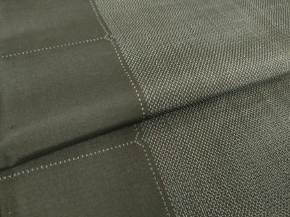 平和屋着物▽本場大島紬 単衣 9マルキ 間道 正絹 逸品 DAAT9659az