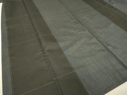 平和屋着物▽本場大島紬 単衣 9マルキ 間道 正絹 逸品 DAAT9659az