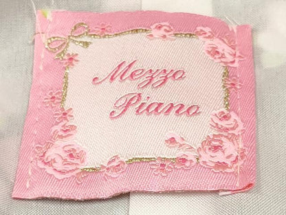 平和屋着物[]mezzo piano　メゾピアノ　女の子　十三参り　子供　襦袢セット　リボン　ハート　バラ　黒地　金彩　洗える着物　DAAS9121ma
