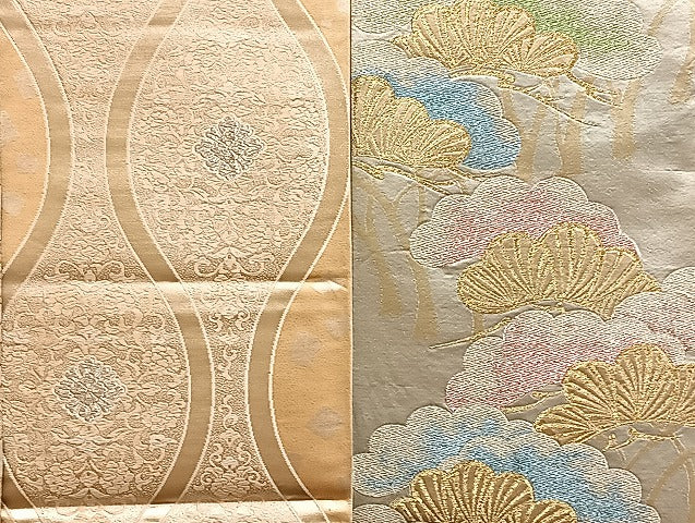平和屋着物■袋帯 西陣 まとめて100点 蝶 風景 更紗 花柄 正倉院 宝相華 金銀糸 など 着用可能多数 未使用品あり 全て正絹 mmm849