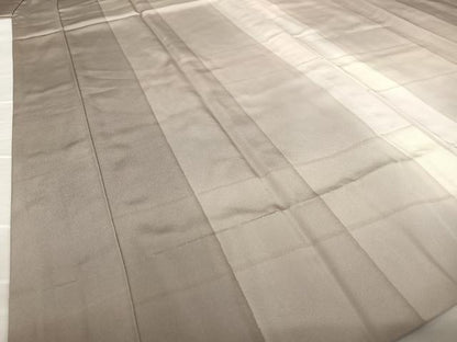 平和屋着物●長襦袢 無双仕立て 変わり縞 暈し染め 正絹 逸品 未使用 AAAX0687zg