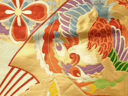 平和屋本店■袋帯 西陣 まとめて100点 向かい鶴 鳳凰 向かい蝶 風景 更紗 花柄 宝相華 金銀糸 など 未使用品あり 全て正絹 se3413
