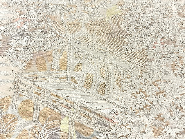 平和屋着物■袋帯 西陣 まとめて100点 向かい鶴 蝶 風景 更紗 花柄 七宝 正倉院 宝相華 佐賀錦 金銀糸 未使用品あり 全て正絹 mmm854