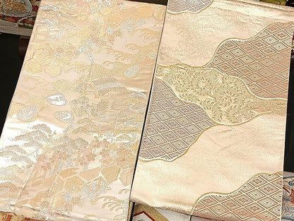 平和屋着物■袋帯 西陣 まとめて100点 鶴 孔雀 尾長鳥 鴛鴦 蝶 花柄 正倉院 宝相華 佐賀錦 金銀糸 など 未使用品あり 全て正絹 mmm852